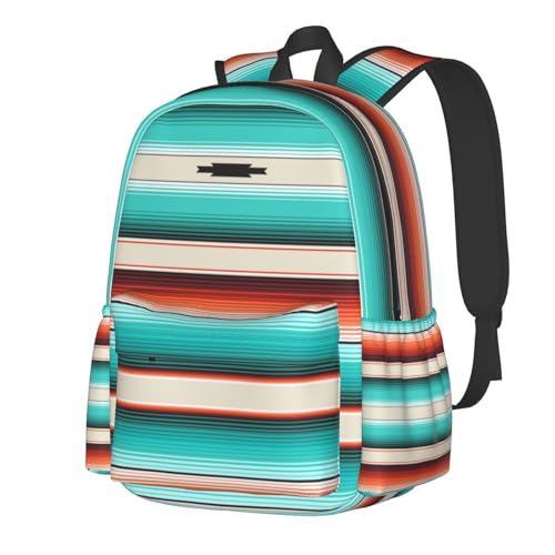 Mochila escolar leve mochila casual para meninas, meninos, mulheres, homens, viagem, laptop de 40 cm, Country, 16x11x5.5 inches, Mochilas Daypack