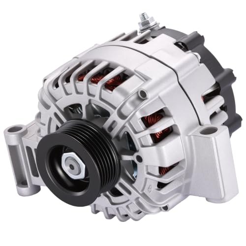 Image of BDFHYK 125A Alternator for Chevrolet Colorado 3.7L L5 2007-2012, 11148 | For Chevrolet Colorado 2007-2012, For GMC Canyon 2007-2012, 12V, Clockwise Rotation, S6 Pulley, Internal Fan /Regulator