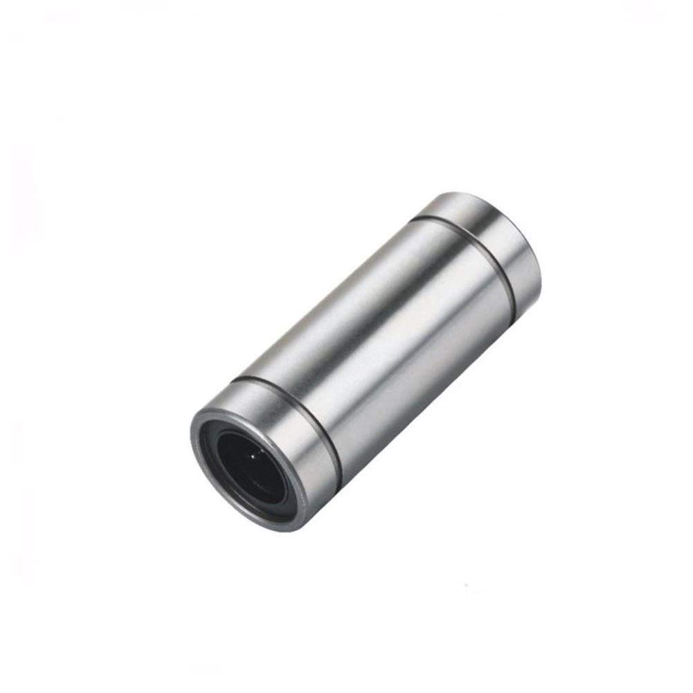 RFXOGTYFZ Linear Bearing LM25LUU LM30LUU LM35LUU LM40LUU LM50LUU LM60LUU Motion Bearings ABEC-5 1pc Long Type LM LUU Ball(LM25LUU A5 1PC)