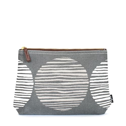 maika Women's Cosmetic Pouch, Grey, Large