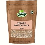 Organic Porridge Oats 500g – Premium Rolled Oat Flakes by Hatton Hill Organic