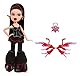 Bratz Fashion Pixiez Lina - Sammelbare Fantasie Puppe mit echter Mode und Accessoires, Flügel verwandeln Sich in einen Ring