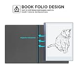 OLAIKE Etui na tablet Remarkabel 2 papier tablet 10.3 "2020, wzór Book Folio z wbudowanym magnesem, wysokiej jakości sztuczna skóra PU, Smart Cover, tylko na tablet Remarkabel 2