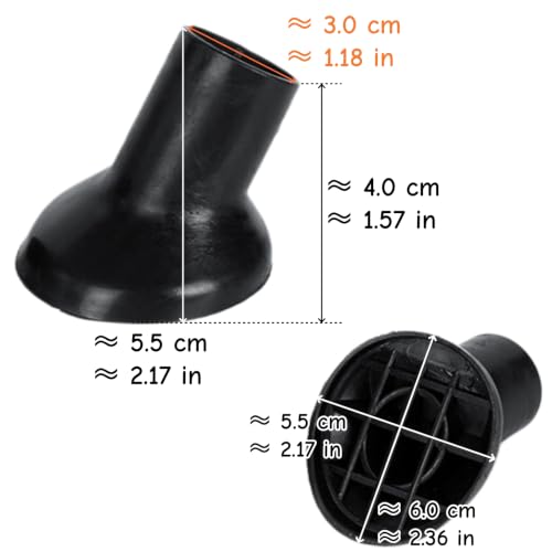 4 PCS Patio Swing Foot Cap Rubber Cover