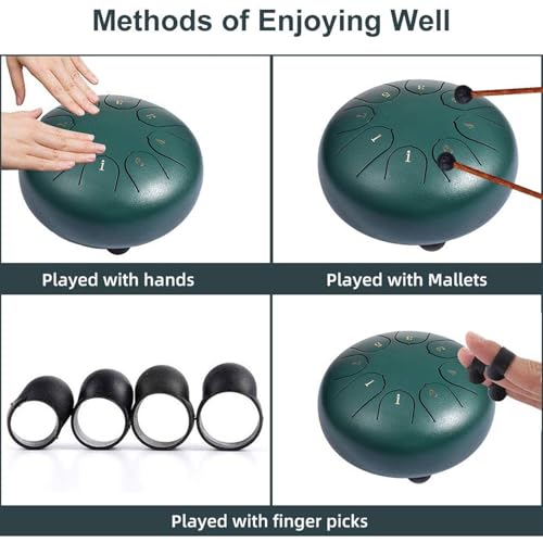Chakra Rain Drum instrumento musical impermeable dorado miniatura 5