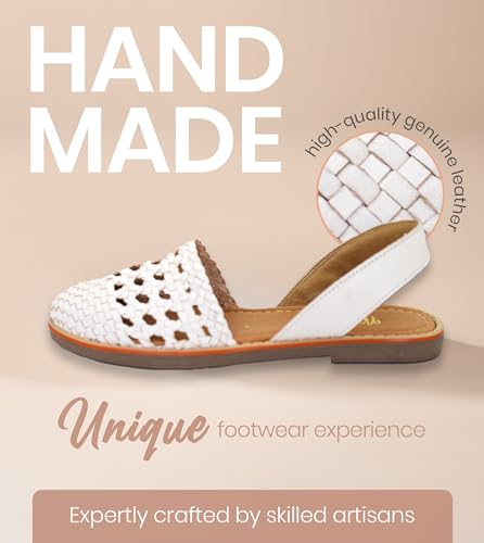 Image of Macarena Collection Womens Shoes Leather Sandals for Women | Huarache Handmade Mexican Sandals Women | Comfortable & Stylish Womens Sandals 2340