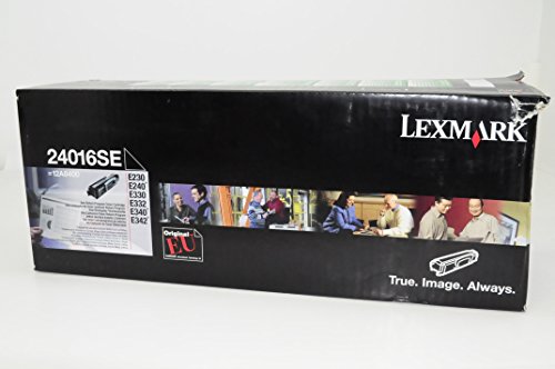 Lexmark Toner 24016SE Noir consommable laser pour système d'impression de texte