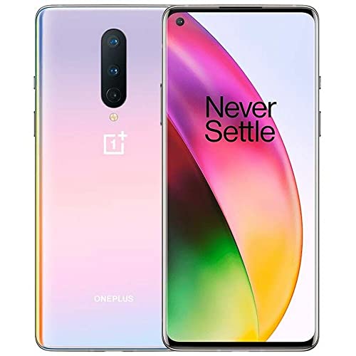  OnePlus 8 5G - Smartphone 128GB, 8GB RAM, Dual Sim, Interstellar Glow (Ricondizionato)