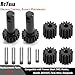Differential Gear Set - Hardened Steel Planet/Sun Gear Kit for Traxxas Slash 2WD, Rustler, Bandit, Bigfoot, Ford, Nitro, Stampede Upgraded Diff Gear Parts of #2382