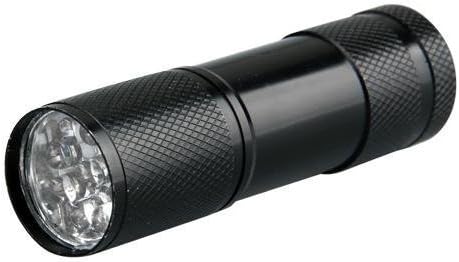 Findway 5 UV Ultra Violet Blacklight 9 LED Flashlight Torch Light Outdoors,Pet Urine Detector for Dog Urine,Pet Stains and Bed Bug Detector,Dog Urine Remover