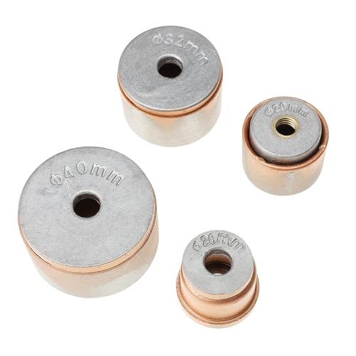 BAZEITFLOW 4 pares Cabezal Troquel Ppr Fusión Caliente Resistente Antiadherente para Máquina Soldar Puntos y Tuberías Estable y Práctico