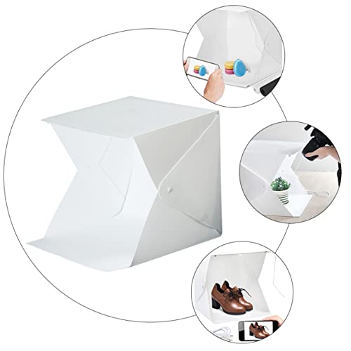 Uonlytech 5 Conjuntos estúdio dobrável tenda de fotografia luz de estúdio portátil barraca tendas ce