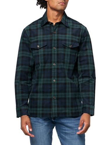 Brooks Brothers Men's Blackwatch Corduroy Shirt Jacket