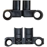 Juego de 4 clips de drenaje para mesa IGT de 0,5 unidades, clips de plástico ligeros resistentes al óxido para organizar herramientas de cocina mientras acampas, para una instalación sin esfuerzo