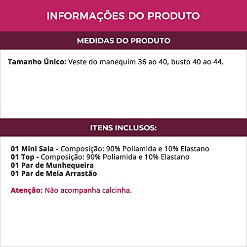 Fantasia Erótica Motoqueira Sensual Com Meia Arrastão Estilo Sedutor - EK2099