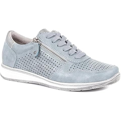Pavers Women's Breathable Lace-Up Trainers with Supportive Insoles Cover