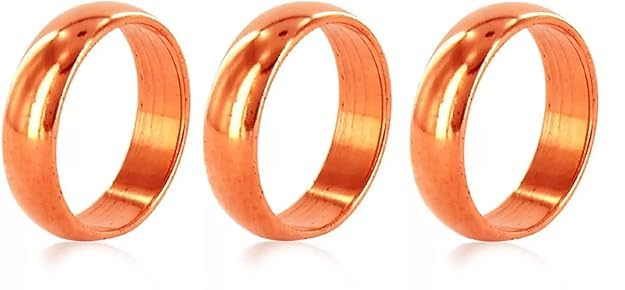 Copper Ring Pack Of Pcs Tambe Ke Challe Tamba Desertcart