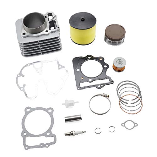 MOFANS 12191KCY672 85mm Piston Complete Set Cylinder Piston Kit with Gaskets Fit for Honda