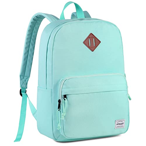 RAVUO School Backpack, Lightweight Classic Bookbag Casual Daypack for Men Women