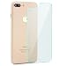 Produktbild zanasta Glass Schutzfolie kompatibel mit Apple iPhone 7 Plus / 8 Plus Folie Glasfolie Schutzglas Rückseite (hinten)
