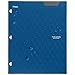 Five Star 2-Pocket Folder, 4 Pack, Plastic Folder with Stay-Put Tabs and Prong Fasteners, Fits 3-Ring Binder, Holds 8-1/2