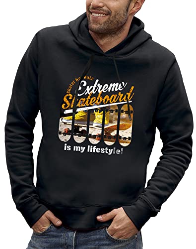 Sweat à capuche extreme skateboard de qualité supérieure pour homme moderne