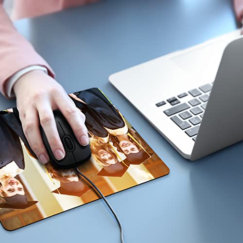 100 Pack Sublimation Mouse Pads Blank Bulk White Mouse Pad For Heat Press Printing Non Slip Rectangular Vinyl Mousepad Sublimation Blank For Diy Projects Supplies #TOP5