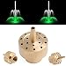 LING'S SHOP Brass Column Fireworks Water Fountain Nozzle Sprinkler Spray Head Pond (3/4")