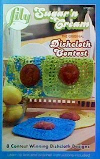 Paperback The Original Sugar'n Cream Dishcloth Contest: 8 Contest Winning Dishcloth Designs Book
