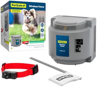 PetSafe Original Wireless Fence transmitter and collar