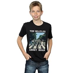 The Beatles Garçon Abbey Road T-Shirt - Les Beatles, Paul McCartney, John Lennon, RIngo Starr, George Harrison