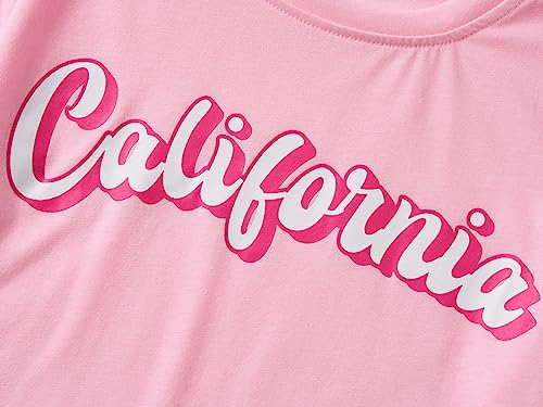 Image of Stylish Graffiti /Butterfly /Tropical Crop Top for Little & Big Girls - Cool Summer T-Shirt Clothes Size 6-18