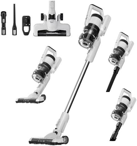 Eureka Cordless Vacuum Cleaner, Anti-Tangle Brushroll, Rechargeab...