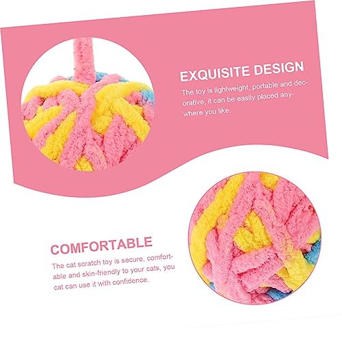 INOOMP 6 Peças Brinquedos Para Gatos Para Gatos Internos Bolas De Gatos Brinquedos Para Gatos Intern