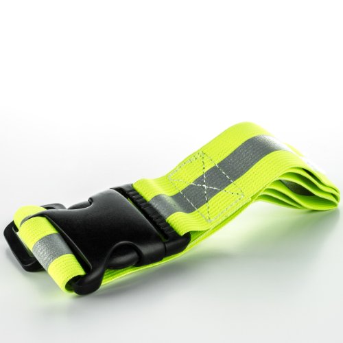 Road ID Reflective Running Belt, PT Belt High Visibility Runners Belt