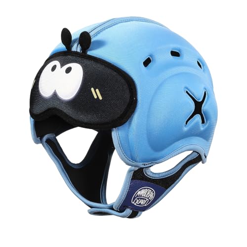 Image of Mambobaby Baby Head Protector Baby Helmet for Crawling Walking- Extra-Thick Deep Forehead Padding, Toddler Helmet 6-24 Months, Infant Safety, Ultra-Light Soft Desig-Blue Beetle