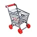 Kesoto Miniature Supermarket Shopping Caddie Chariot à Main Trolley Cart pour Enfants Jeu de Rôle Jouet