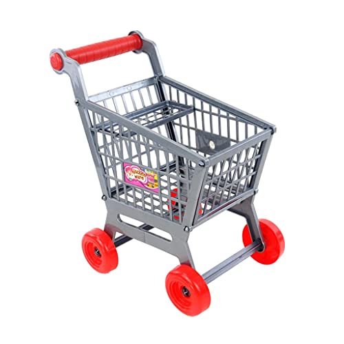 SM SunniMix Mini Einkaufswagen Kinder Rollenspiel Spielzeug, 27 x 19 *30 cm