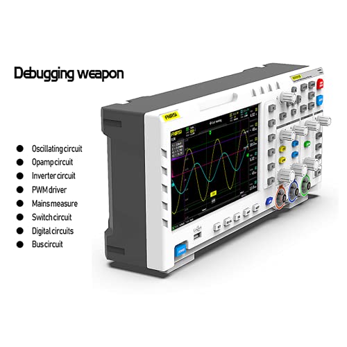 Towrite 1014D - A Digital Oscilloscope With Signal Generator High Voltage Probe And 1Gb Storage 2 Channels 100Mhz Bandwidth And 1Gsa/S Sampling Rate For Better Performance #TOP1