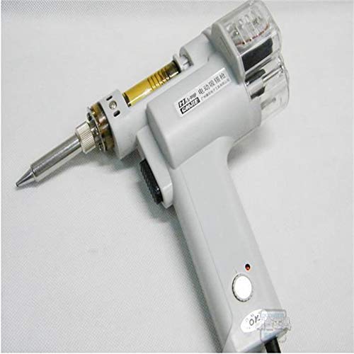 Soldering Automatic suction tin Electric absorb gun S-998P Electric Vacuum Double-Pump Solder Sucker Desoldering Gun 110/220V 100W - (CN, Color: A-110V)
