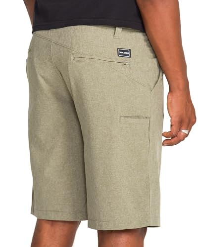 Image of Volcom Men's Kerosene 21 inch Hybrid Chino Shorts Quick-Dry Stretch Fabric