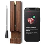 Meat Thermometer Wireless, Paris Rhône 263ft Smart Meat Thermometer, Food Thermometer with Smart Ale