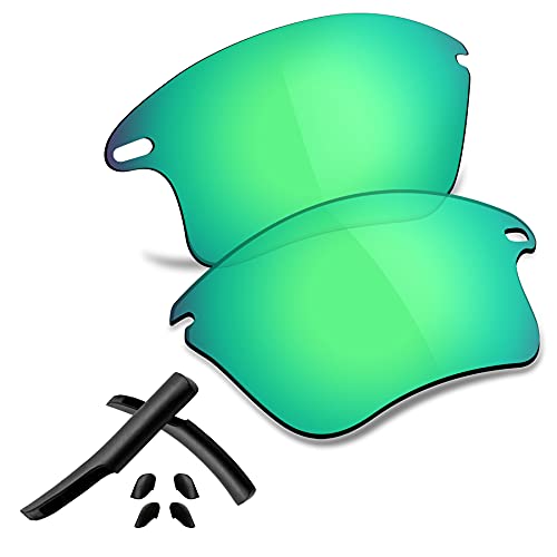 Image of Polarized Replacement Lenses & Rubber Kits for Oakley Fast Jacket XL OO9156 Sunglass