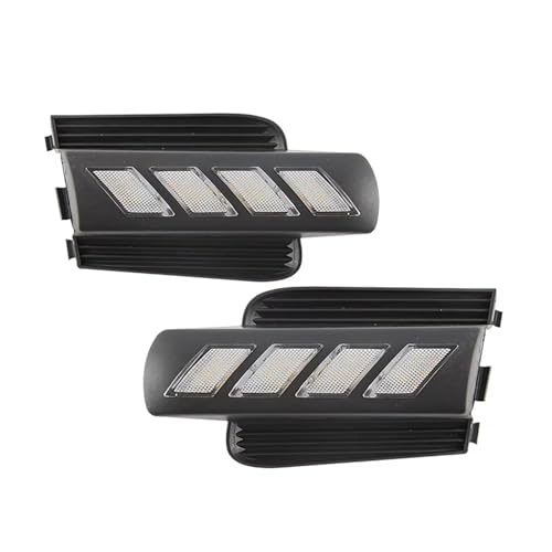 Phare antibrouillard LED pour LC120 FJ120 2003-2009 avec feu de jour blanc et clignotant jaune