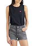 Levi's Damen DARA Tank Caviar T-Shirt, XS