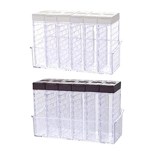 Spice Storage Jars Spice Shaker Box Kitchen Kruiden Opslag Jar Zoutpeper Creating Containers Wit - Image 5