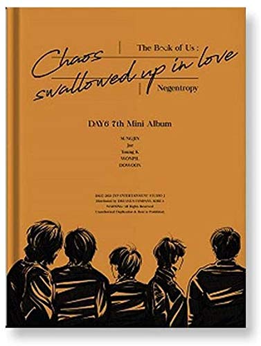 DAY6 - The Book of Us Negentropy - Chaos Swallowed Up in Love Only Cover incl CD Photobook Photocard Logo Sticker Message Card Bookmark Folded
