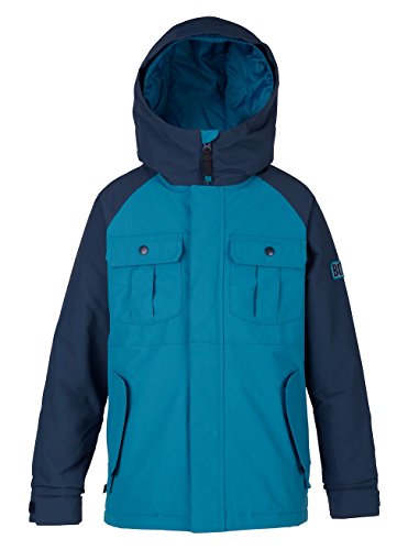 Burton Jungen Fray Jacket Snowboardjacke, Mountaineer/Mood Indigo, S