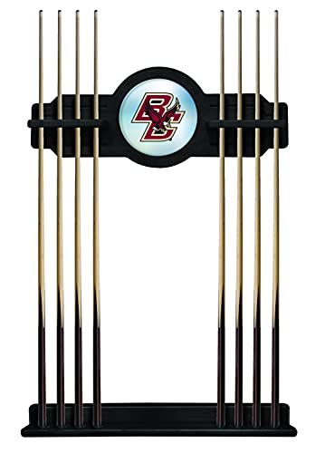 Boston College Cue Rack in Black Finish by Holland Bar Stool