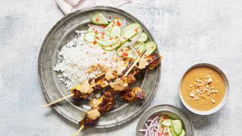 Spice Tailor 3 Simple Steps Restaurant Quality Meals in Minutes Kits Ready in 10 Minutes (3 Pack, Indonesian Peanut Satay) - Thumbnail 6